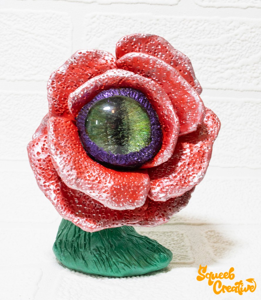 Eyeball Rose Little Shop of Horror Squeeb Creative Sculptor