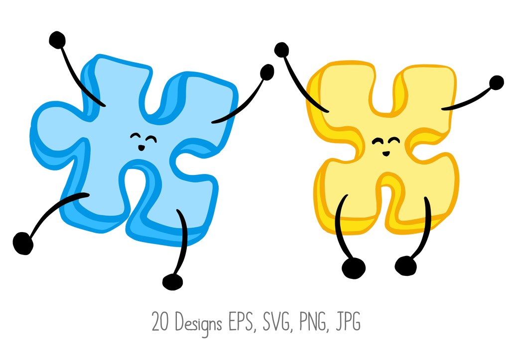 Cartoon Jigsaw Puzzle Cartoon Characters Squeeb Creative