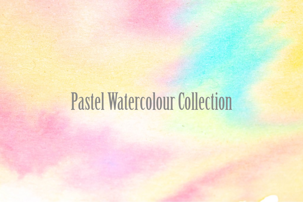 Gentle Pastel Watercolour Wash Backgrounds
