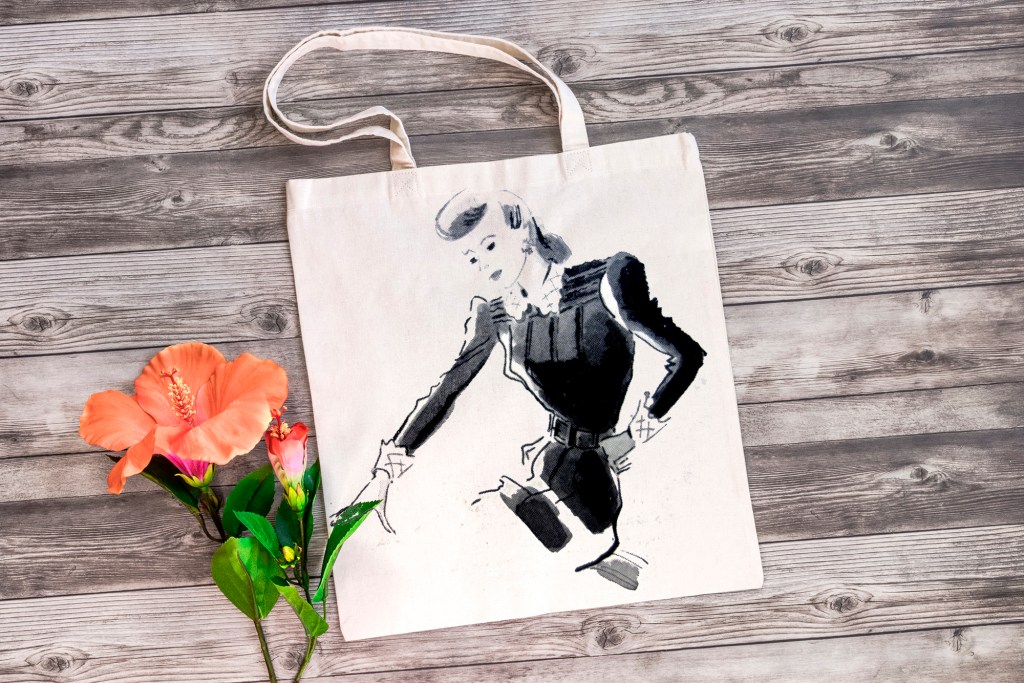 30 Vintage Retro Sewing Fashion Lady PNG Craft Collection by Squeeb Creative