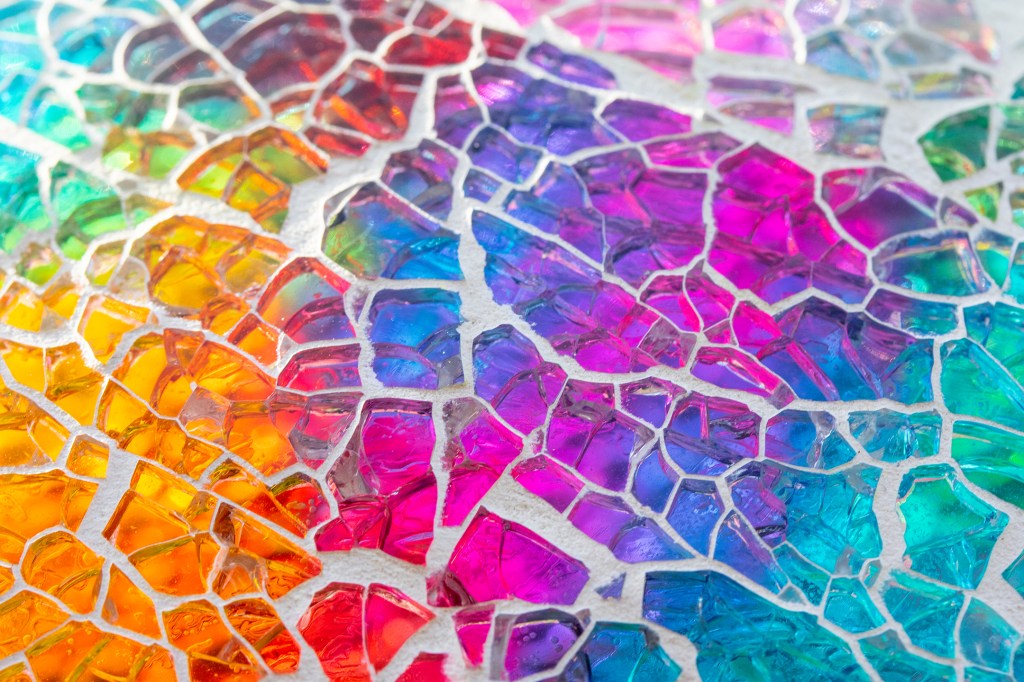 Mosaic Coloured Shattered Glass Background Photography Download by Squeeb Creative