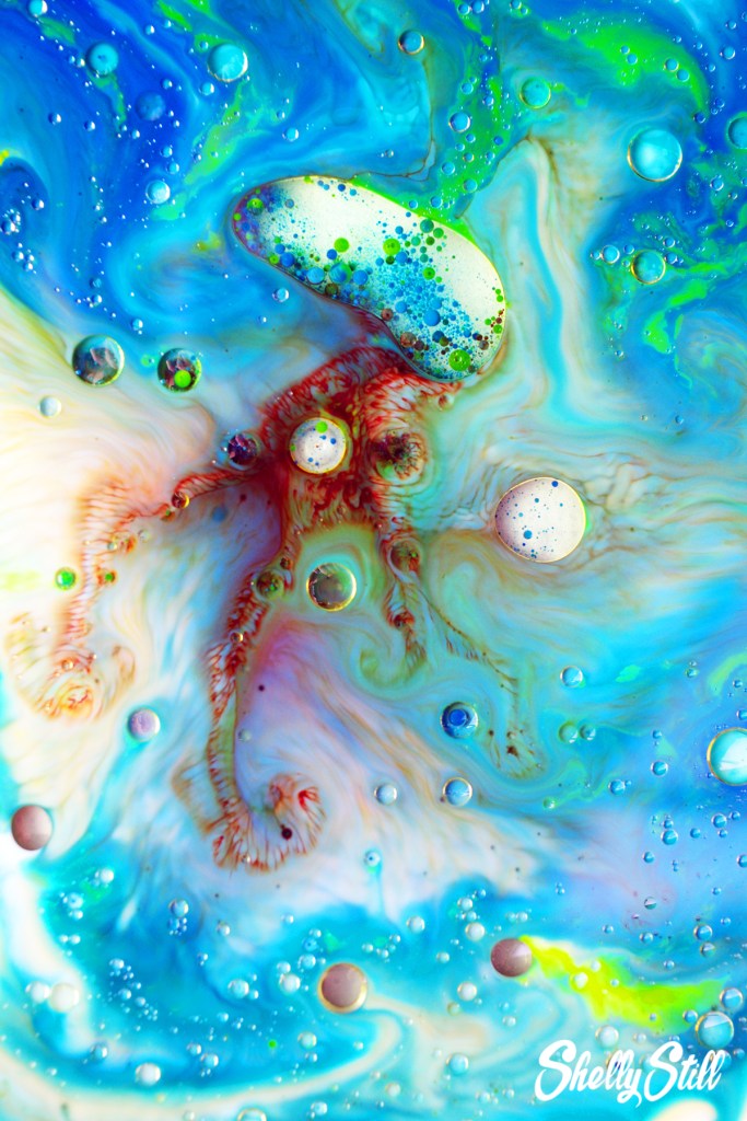 The Bubble Octopus - Abstract Water Photography by Squeeb Creative