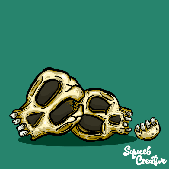 Cartoon Skulls by Squeeb Creative