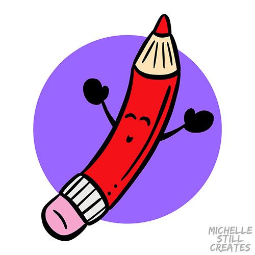 Doodle your way into the weekend with Mr&nbsp;Pencil