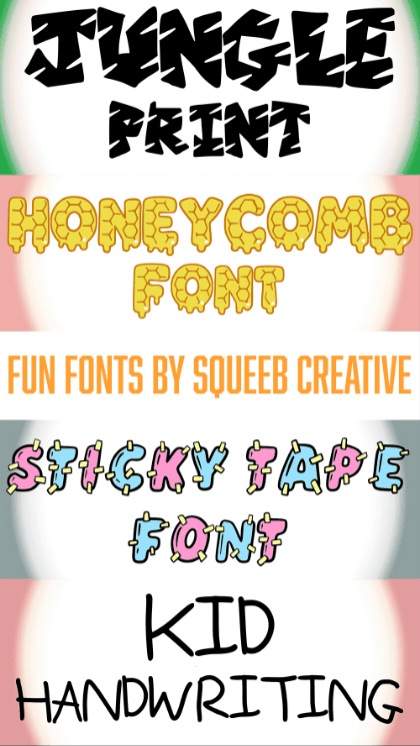 Fonts fonts fonts!