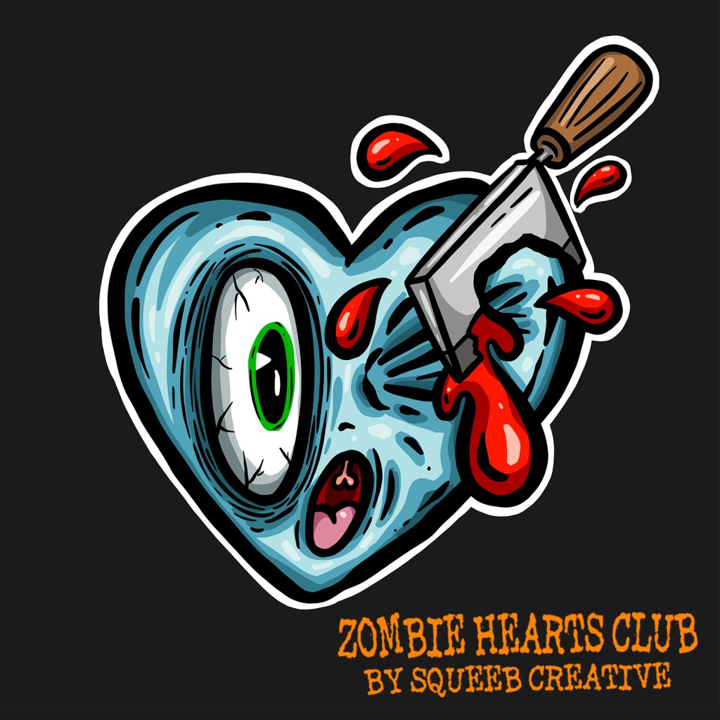 Aghhhhhh Adrian Zombie Hearts CLub by Squeeb Creative