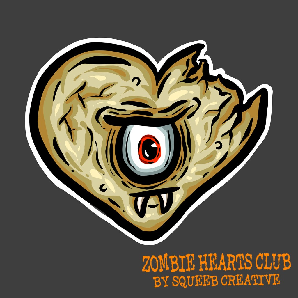 Angry Rita Zombie Hearts Club by Squeb Creative