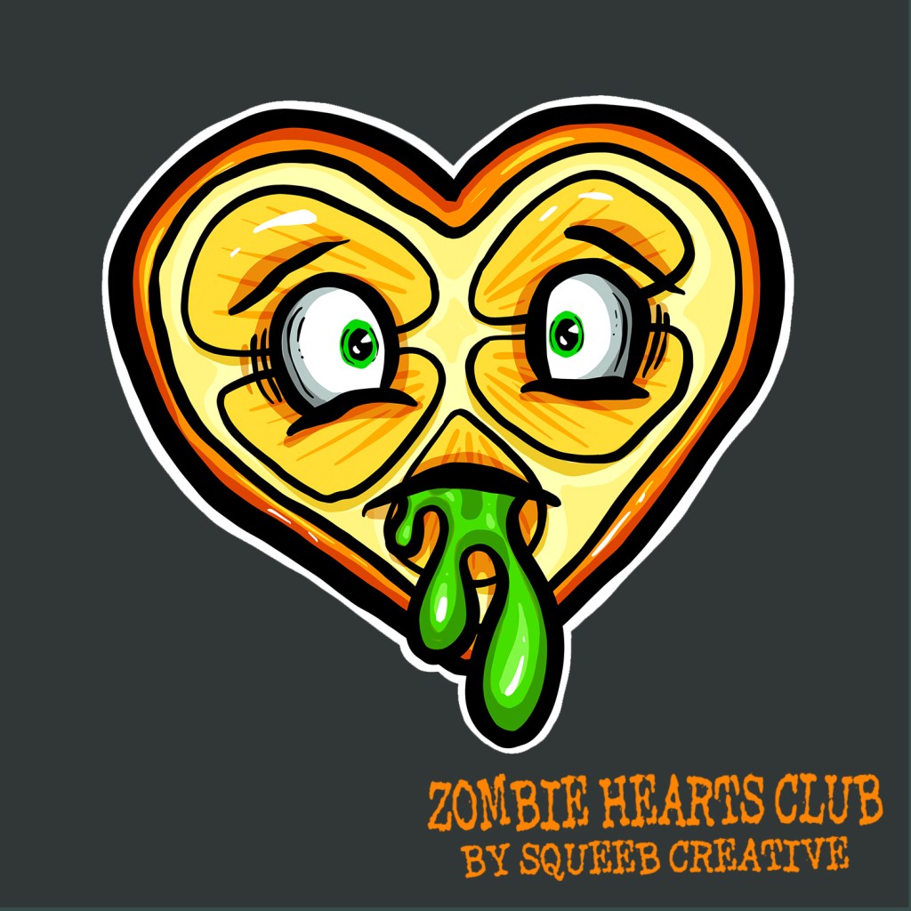 Citrus Cynthia Zombie Hearts Club by Squeeb Creative
