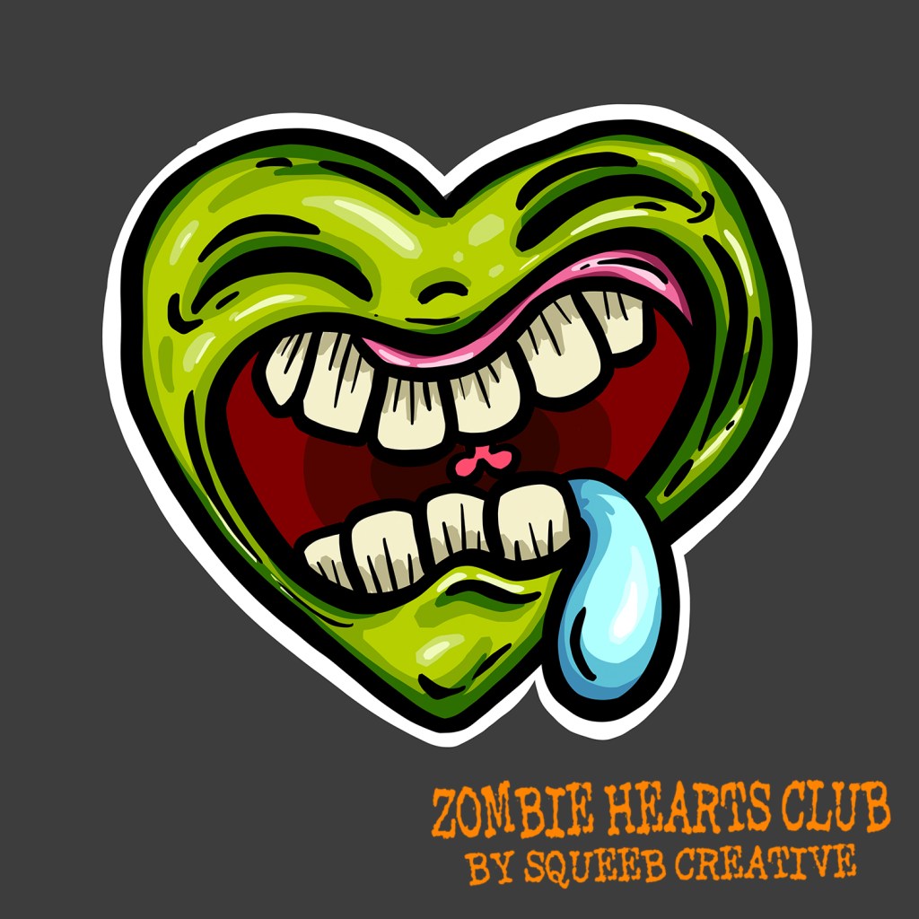 Stroppy Ursula Zombie Hearts Club by Squeeb Creative