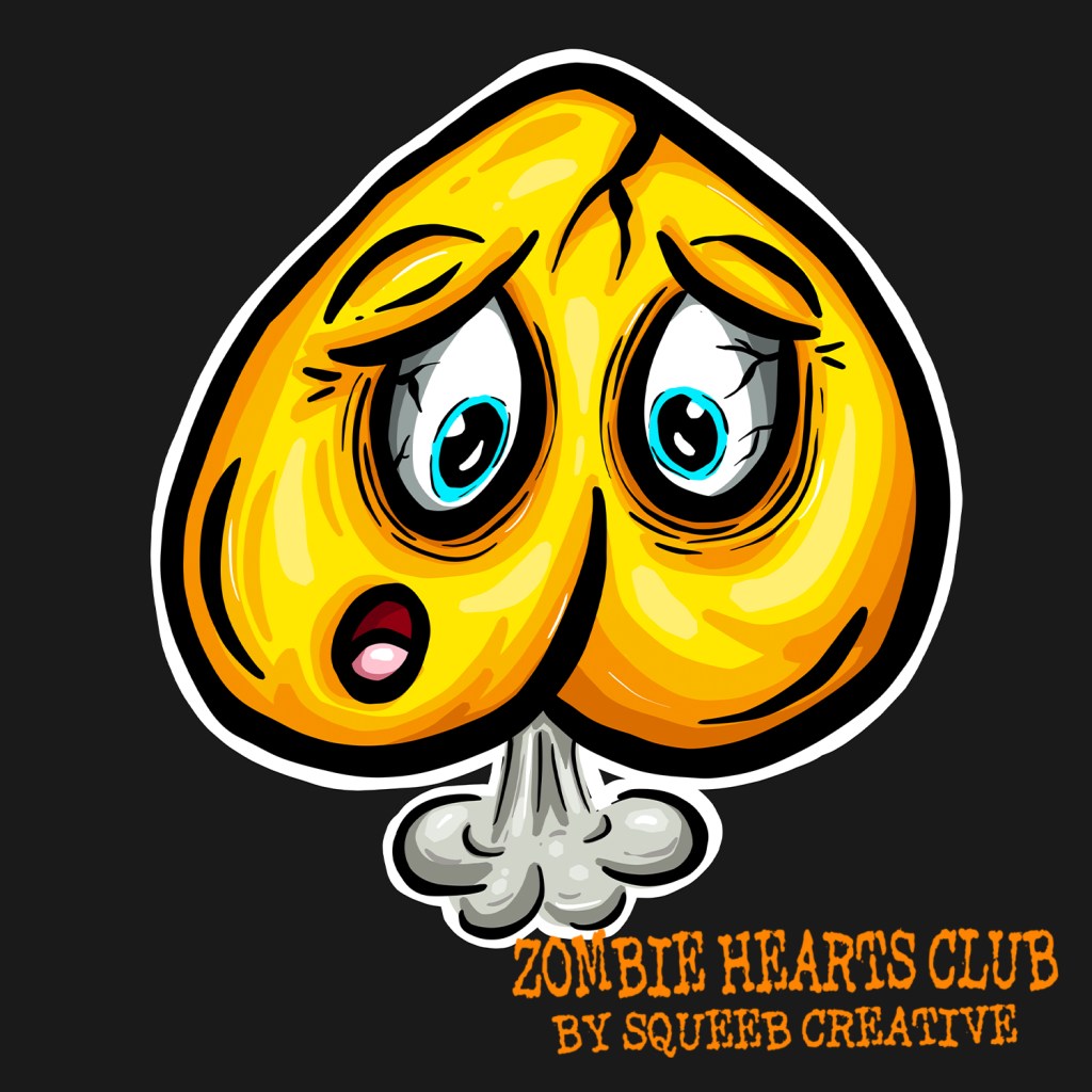 Farting Francesca Zombie Hearts Club by Squeeb Creative