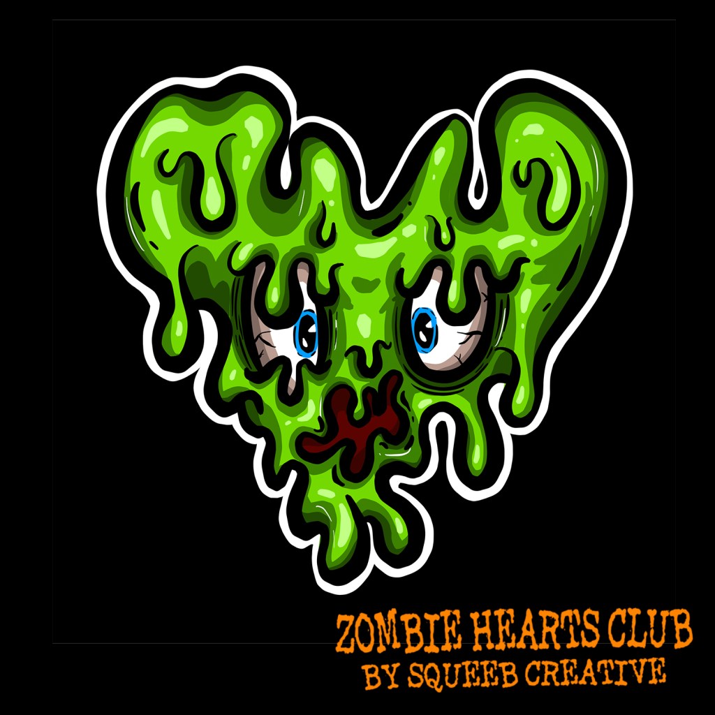 Gooey Gertrude Zombie Hearts Club by Squeeb Creative 