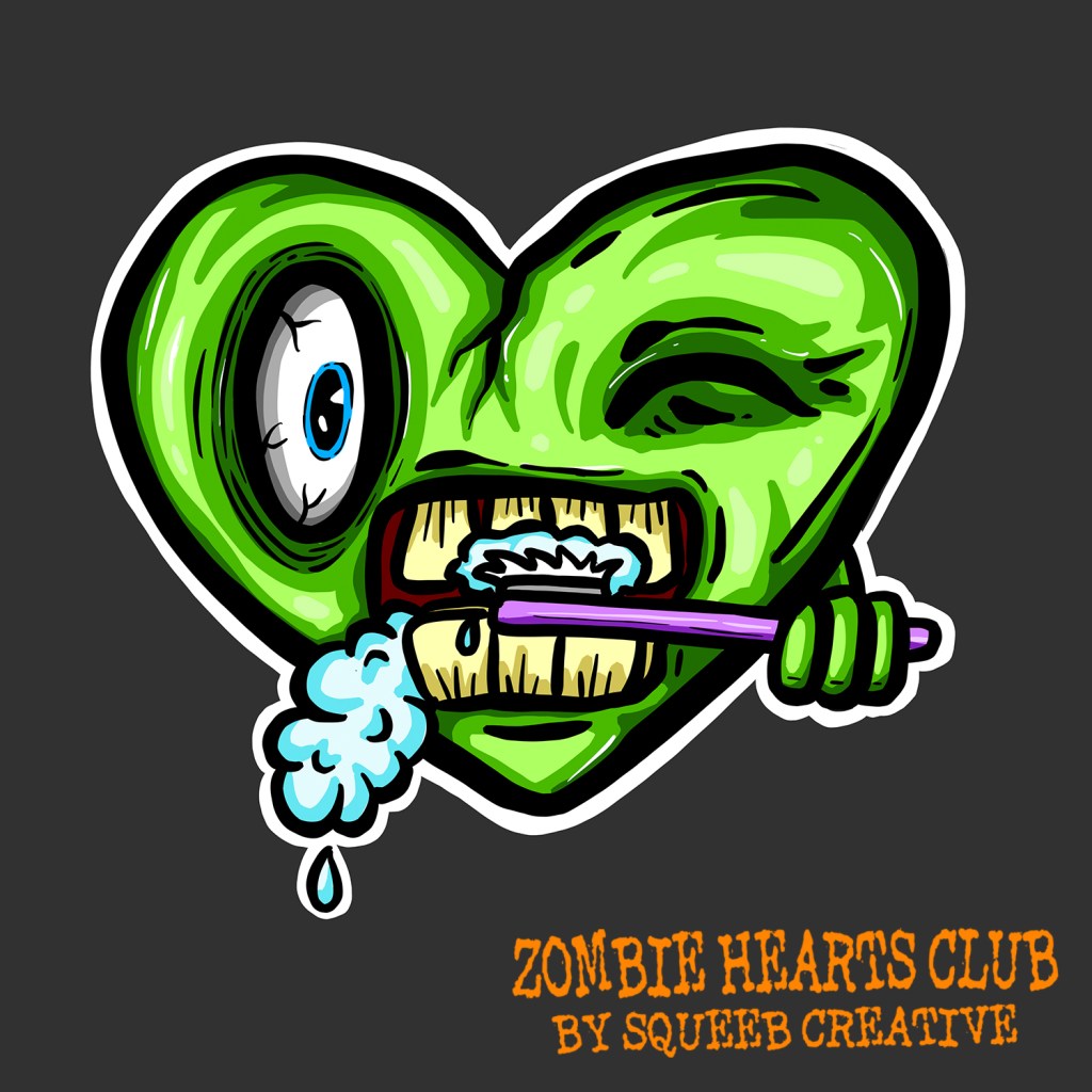 Tammy Toothpaste Zombie Hearts Club by Squeeb Creative