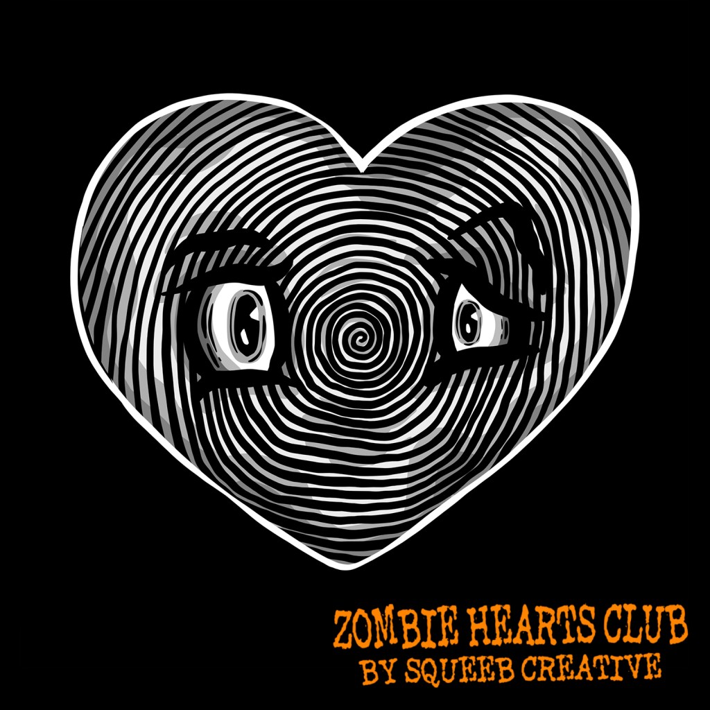 Thumbprint Jackie Zombie Hearts Club by Squeeb Creative