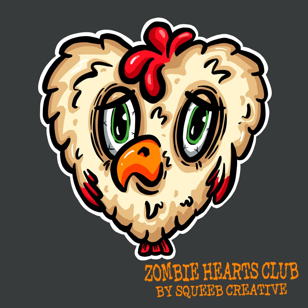 Henrietta Zombie Hearts Club by Squeeb Creative