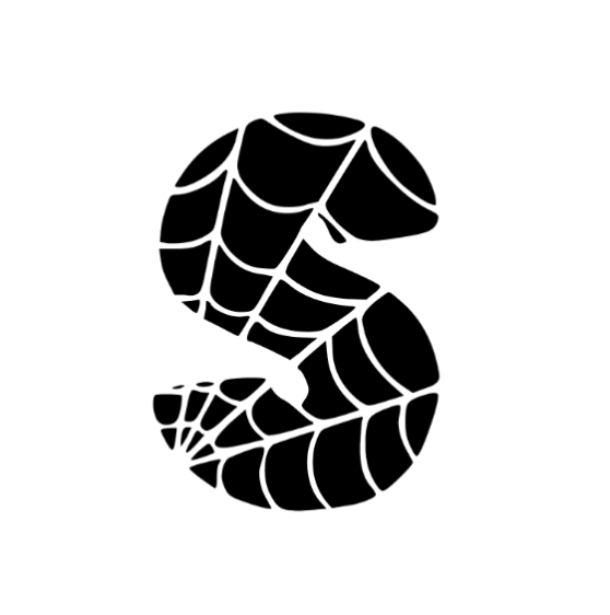 Spiderweb Bold Font Spooky Halloween Web Typography Lettering ABC by Squeeb Creative